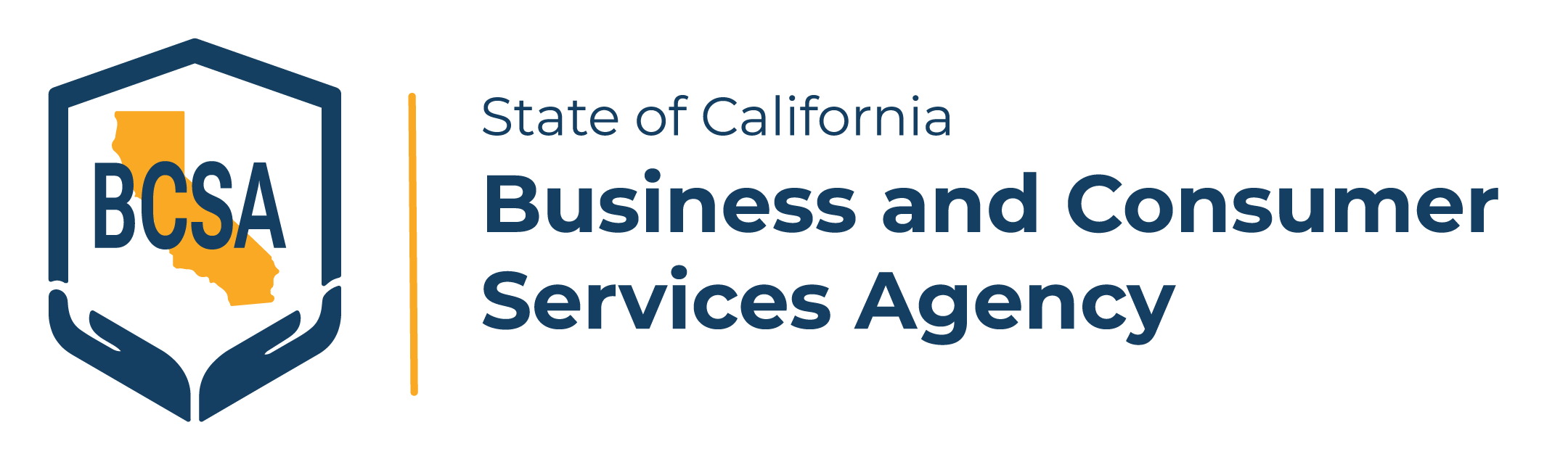Business and Consumer Services Agency (BCSA) logo